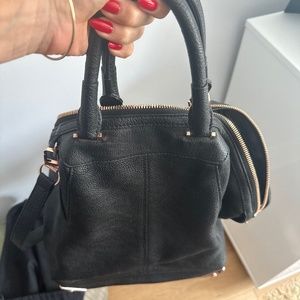 Alexander Wang rose gold large handbag with strap